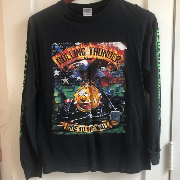 Rolling Thunder Biker LS Tee S - Picture 3 of 6